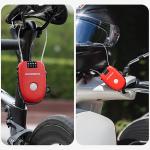 Antifurt bicicleta Rockbros 32420981001, Cu cifru, U-Lock, 94 cm, Red 14 - lerato.ro