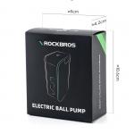 Mini pompa electrica pentru bicicleta Rockbros 42520006001, 20 PSI, 1400 mAh, USB-C, Blue 5 - lerato.ro
