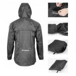 Jacheta de ploaie pentru ciclism Rockbros YPY013, respirabila, rezistenta la vant, Nailon, Marime XL, Negru 5 - lerato.ro
