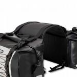Geanta pentru motocicleta Rockbros AS-010BGR, impermeabila, dubla, Gri 5 - lerato.ro