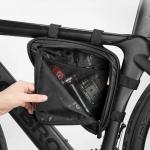 Geanta bicicleta impermeabila Rockbros B39-2, 1.5L, Black 8 - lerato.ro