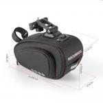 Geanta bicicleta impermeabila Rockbros C40 pentru sa, 1.2L, Negru 6 - lerato.ro