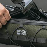 Geanta bicicleta Rockbros 30110049001 pentru ghidon, 2L, Verde 12 - lerato.ro