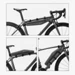 Geanta bicicleta impermeabila Rockbros AS-052 pentru cadru, 1.5L, Gray 6 - lerato.ro