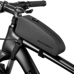 Geanta bicicleta impermeabila Rockbros AS-019-1 pentru cadru, 1.6L, Black