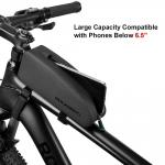 Geanta bicicleta impermeabila Rockbros AS-019-1 pentru cadru, 1.6L, Black 11 - lerato.ro