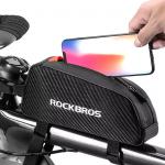 Geanta bicicleta impermeabila Rockbros 039BK pentru cadru, 1L, Black 13 - lerato.ro