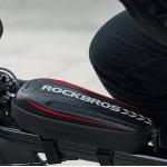Geanta bicicleta impermeabila Rockbros B62-1 pentru ghidon sau cadru, 3L, Negru 4 - lerato.ro