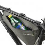 Geanta bicicleta impermeabila Rockbros AS-017 pentru cadru, 5L, Verde inchis 3 - lerato.ro