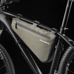Geanta bicicleta impermeabila Rockbros AS-017 pentru cadru, 5L, Verde inchis 8 - lerato.ro