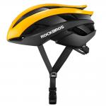 Casca de protectie ciclism Rockbros 10110004005, Marime L, 58-61cm, Black/Yellow 3 - lerato.ro