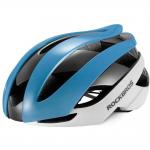 Casca de protectie ciclism Rockbros 10110004004, Marime M, 55-59cm, White/Blue 2 - lerato.ro