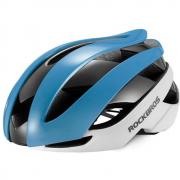 Casca de protectie ciclism Rockbros 10110004004, Marime M, 55-59cm, White/Blue