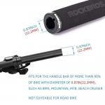 Mansoane de bicicleta Rockbros BT1001BKBK, Burete, Black 5 - lerato.ro