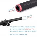 Mansoane de bicicleta Rockbros BT1001BKRD, Burete, Black/Red 5 - lerato.ro