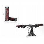 Mansoane de bicicleta din cauciuc Rockbros 22017-14ARD, Black/Red 9 - lerato.ro