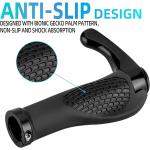 Mansoane de bicicleta Rockbros BT1007B, Cauciuc, Black 14 - lerato.ro