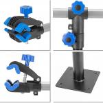 Suport depozitare bicicleta Rockbros MP-01 cu montare pe perete, Negru 5 - lerato.ro