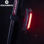 Lumina bicicleta spate Rockbros A54BK, 500 mAh, incarcare Micro-USB, IPX5, Negru 4 - lerato.ro