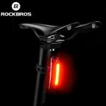 Lumina bicicleta spate Rockbros A54BK, 500 mAh, incarcare Micro-USB, IPX5, Negru 5 - lerato.ro