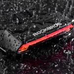 Lumina bicicleta spate Rockbros LKWD-R1, 2000 mAh, incarcare Micro-USB, IPX4, Negru 8 - lerato.ro