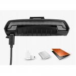 Lumina bicicleta spate Rockbros LKWD-R1, 2000 mAh, incarcare Micro-USB, IPX4, Negru 9 - lerato.ro