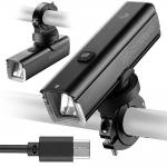 Lumina bicicleta Rockbros 24610002001, LED, 4500 mAh, 1000lm, Incarcare USB-C, Functie lanterna, IPX6, Black 3 - lerato.ro