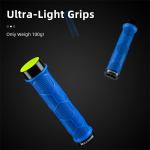 Mansoane de bicicleta cu reflector Rockbros 40720007003, Diametru interior 22mm, Albastru 4 - lerato.ro