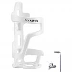 Suport bicicleta pentru bidon apa Rockbros 31210012002, Dimensiune sticla 51 - 73 mm, Policarbonat, Alb 2 - lerato.ro