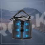 Geanta pentru bicicleta Rockbros 30140090001, Waterproof, Montare pe portbagaj, 11.6L, Negru 8 - lerato.ro