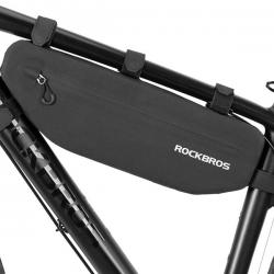 Geanta pentru bicicleta Rockbros AS-043, Waterproof, Montare pe cadru, 3L, Negru