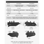 Geanta pentru bicicleta Rockbros AS-043, Waterproof, Montare pe cadru, 3L, Negru 4 - lerato.ro