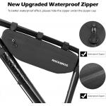 Geanta pentru bicicleta Rockbros AS-043, Waterproof, Montare pe cadru, 3L, Negru 23 - lerato.ro