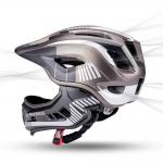 Casca de protectie ciclism pentru copii Rockbros TT-32SBTG-M, 54-58cm, Gri 6 - lerato.ro