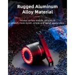 Stop bicicleta Rockbros Q3, Sistem inteligent de oprire, 4 moduri de iluminare, Autonomie 30h, Negru 12 - lerato.ro