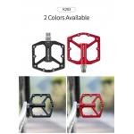 Pedale de bicicleta Rockbros K203-BK, Tip platforma, Aluminiu / Otel, Negru 5 - lerato.ro