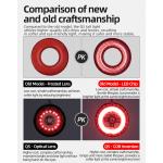 Stop bicicleta Rockbros Q5, Sistem inteligent de oprire, 4 moduri de iluminare, 400mAh, Autonomie 90h, Negru 12 - lerato.ro