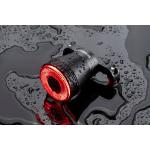 Stop bicicleta Rockbros Q5, Sistem inteligent de oprire, 4 moduri de iluminare, 400mAh, Autonomie 90h, Negru 4 - lerato.ro