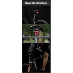 Stop bicicleta Rockbros Q5, Sistem inteligent de oprire, 4 moduri de iluminare, 400mAh, Autonomie 90h, Negru 23 - lerato.ro