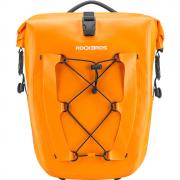 Geanta pentru bicicleta Rockbros 30140022003, Waterproof, Montare pe portbagaj, 25L, Portocaliu