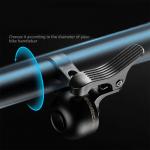 Sonerie bicicleta Rockbros 34210007002, Mecanica, 100dB, Negru 4 - lerato.ro