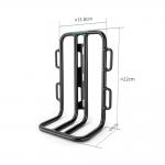 Portbagaj bicicleta Rockbros 33210004001 pentru furca bicicletei, 22 × 10.5 × 13.8 cm, Negru 5 - lerato.ro