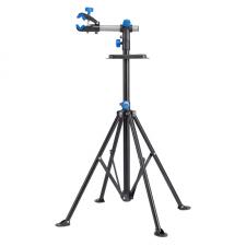 Suport tip service pentru biciclete Rockbros MP-02, Inaltime reglabila, Brat rotativ, Picioare pliabile, Tava integrata pentru unelte, Sarcina maxima 80kg, Negru