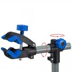 Suport tip service pentru biciclete Rockbros MP-02, Inaltime reglabila, Brat rotativ, Picioare pliabile, Tava integrata pentru unelte, Sarcina maxima 80kg, Negru 3 - lerato.ro
