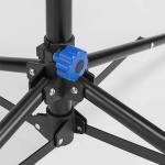 Suport tip service pentru biciclete Rockbros MP-02, Inaltime reglabila, Brat rotativ, Picioare pliabile, Tava integrata pentru unelte, Sarcina maxima 80kg, Negru 10 - lerato.ro