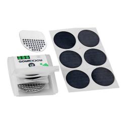 Kit de reparatii pana bicicleta Rockbros GJ2001 pentru anvelope, 6 petice autoadezive, Negru