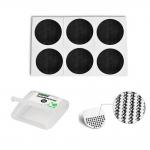 Kit de reparatii pana bicicleta Rockbros GJ2001 pentru anvelope, 6 petice autoadezive, Negru 9 - lerato.ro