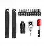 Kit de reparatii bicicleta Rockbros 43210049001, Portabil, Negru 3 - lerato.ro