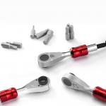 Kit de reparatii bicicleta Rockbros 43210049001, Portabil, Negru 4 - lerato.ro