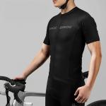 Tricou cu maneca scurta pentru ciclism Rockbros 15120002007, Slim fit, Respirabil, Poliamida / Elastan, Marime XXXXL, Negru 7 - lerato.ro
